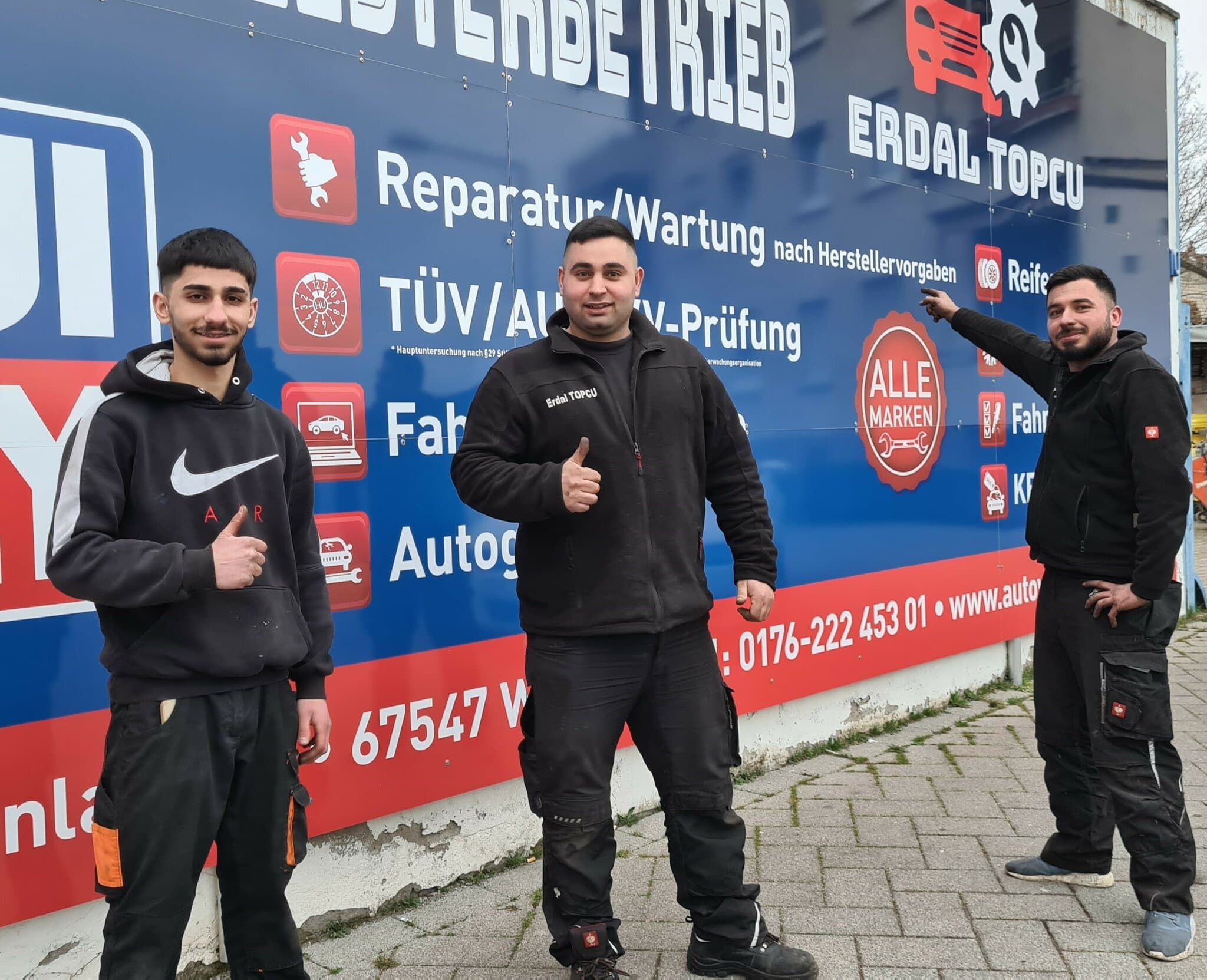 Erdal Topcu – Inhaber der KFZ-Meisterwerkstatt in Worms